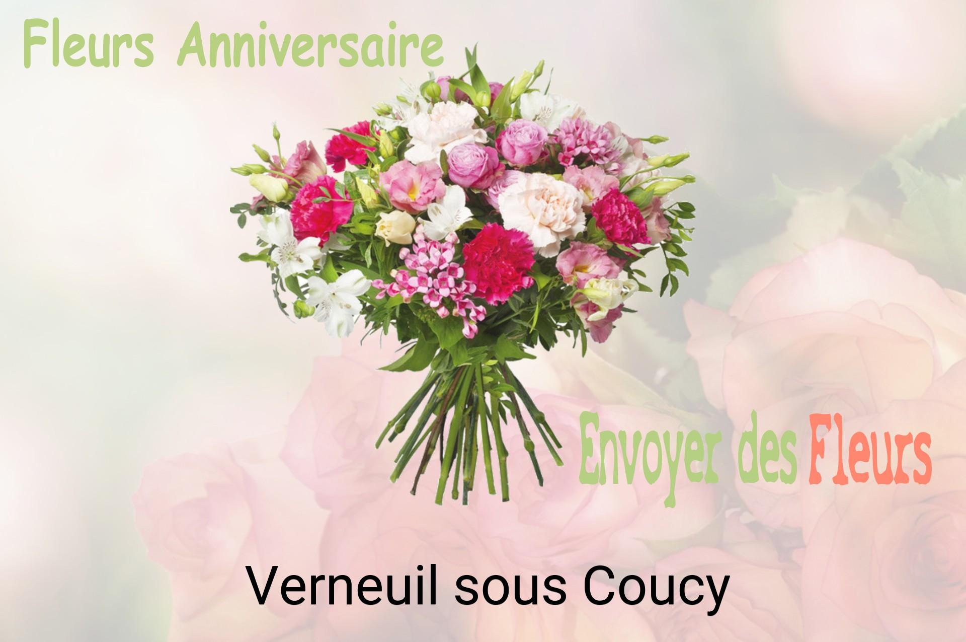 Bouquet de fleurs d’anniversaire livré à Verneuil-sous-Coucy