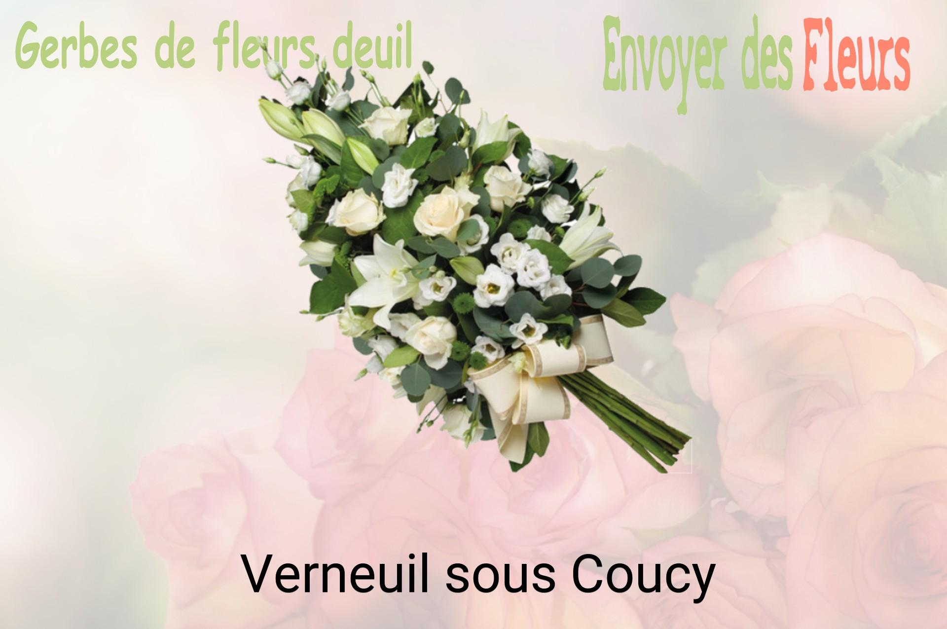 Gerbe de fleurs de deuil livrée à Verneuil-sous-Coucy